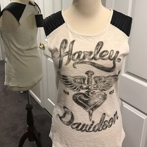 Ladies Sz M Harley Top